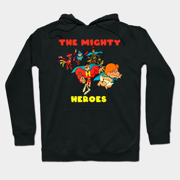 The Mighty Heroes Hoodie by lazymost